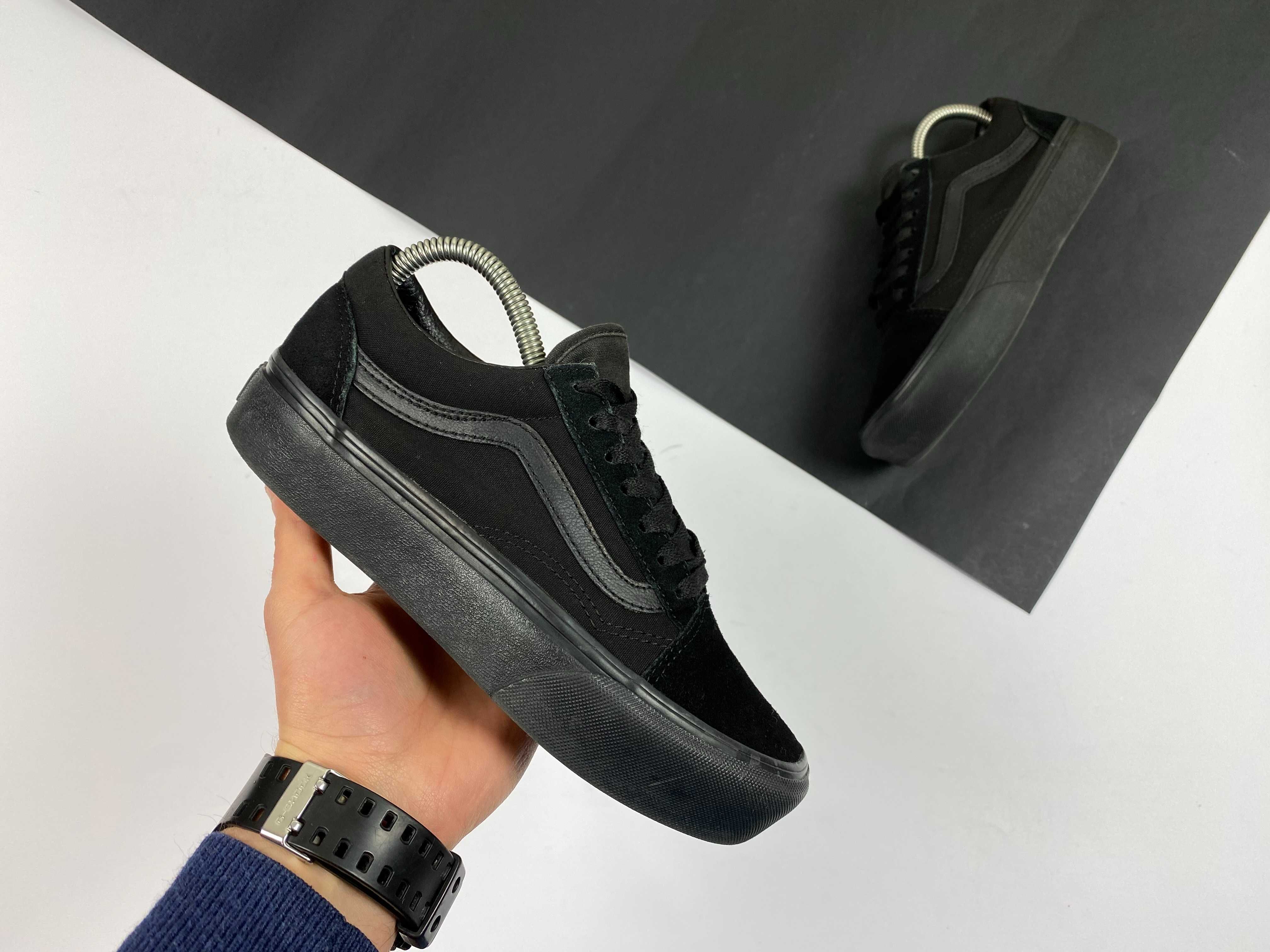 Кеды VANS Old Skool V Black Original черные 36.5р