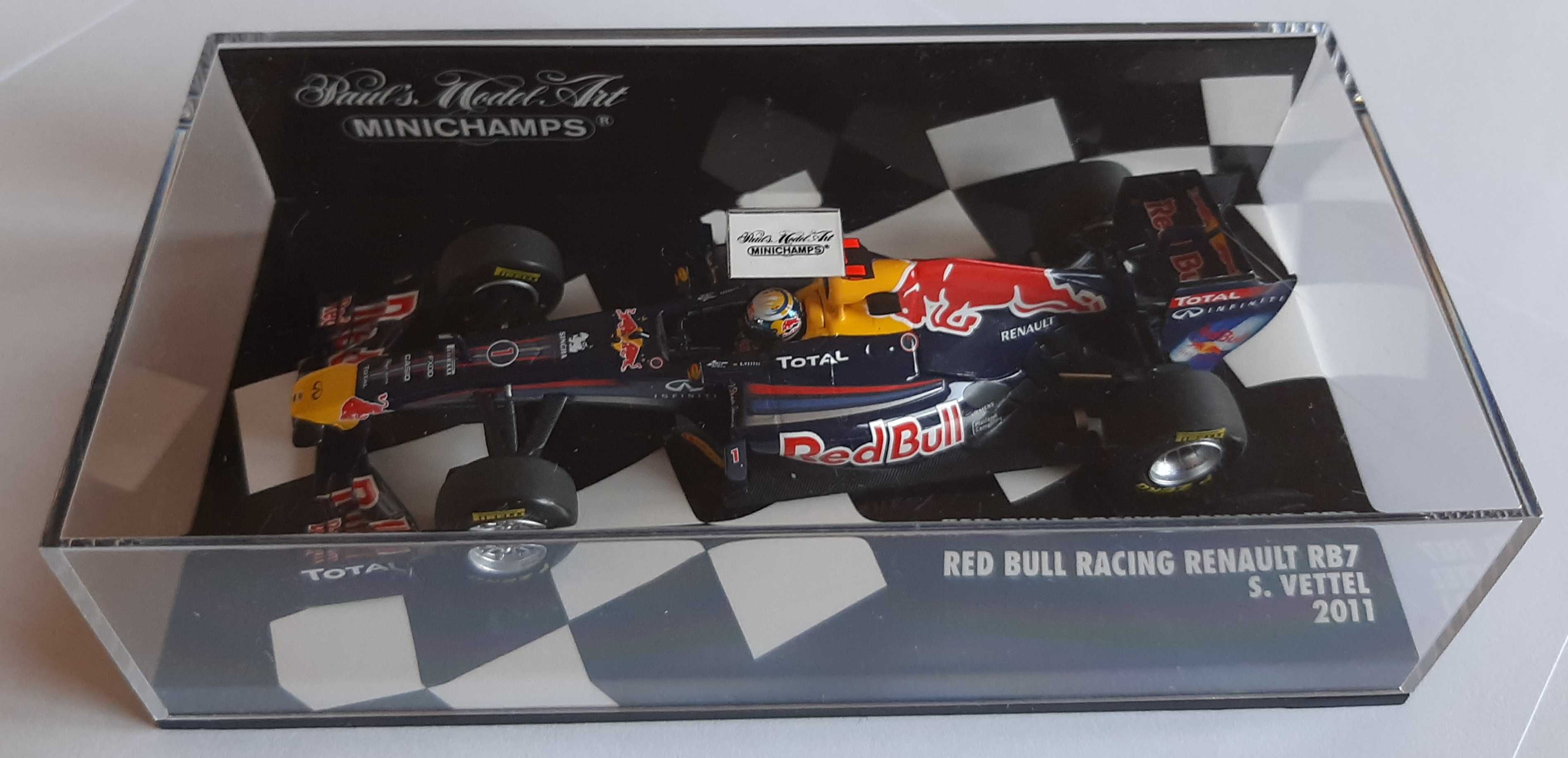 Sebastian Vettel F1 Red Bull RB7 2011 Minichamps 1:43