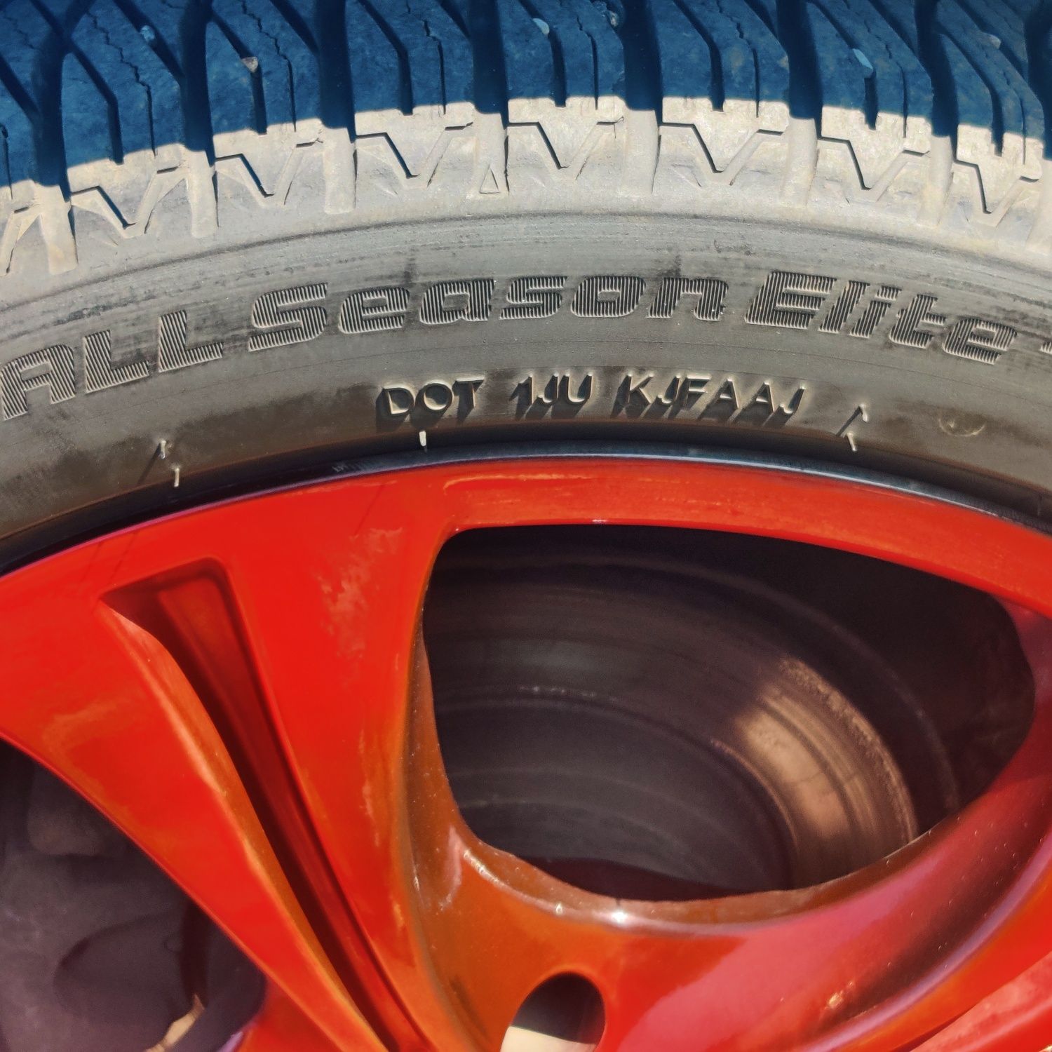 Felgi 17" Peugeot koła aluminiowe Opony wielosezonowe 215/45R17 4x108