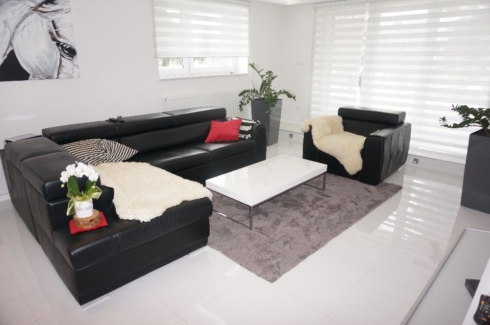 Stolik kawowy - biały połysk