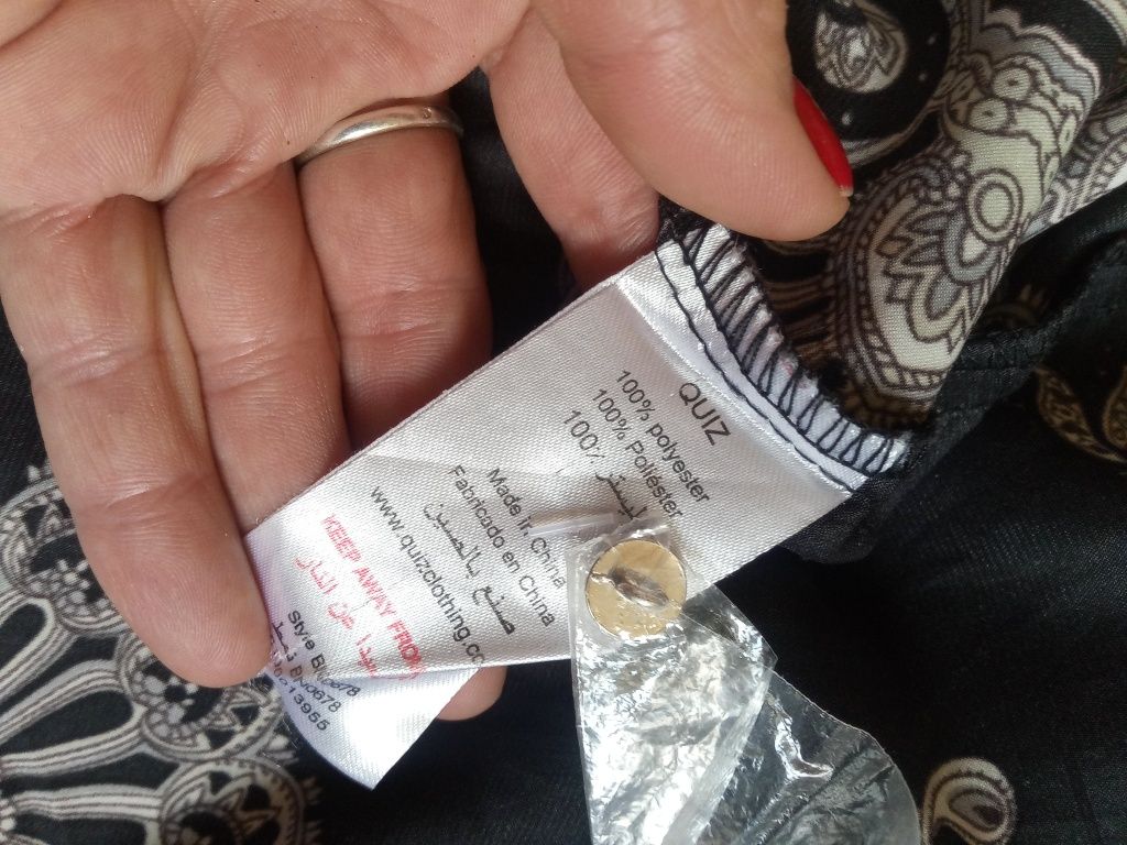 QUAZI sukienka, tunika na lato, boho 36