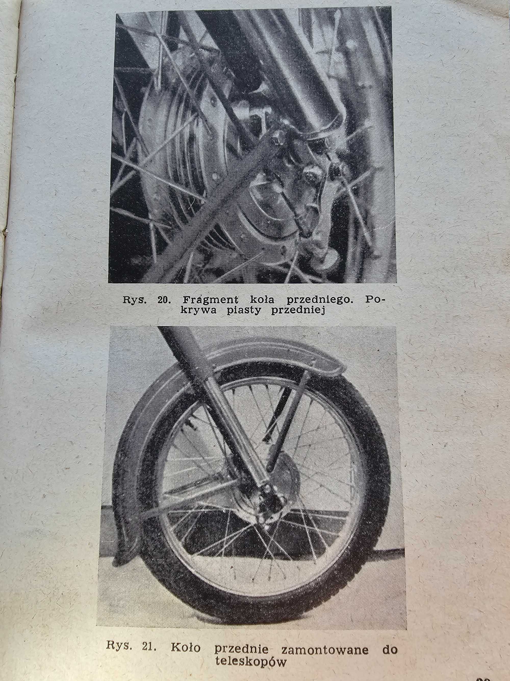 Książka napraw Wsk Z ,rzadki model 1960 r