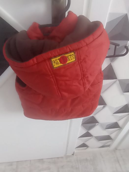 Bezrękawnik czerwony baby club