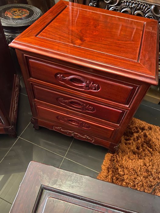 Mesas Cómodas Pau Rosa Grande Qualidade 58 cm Antigas