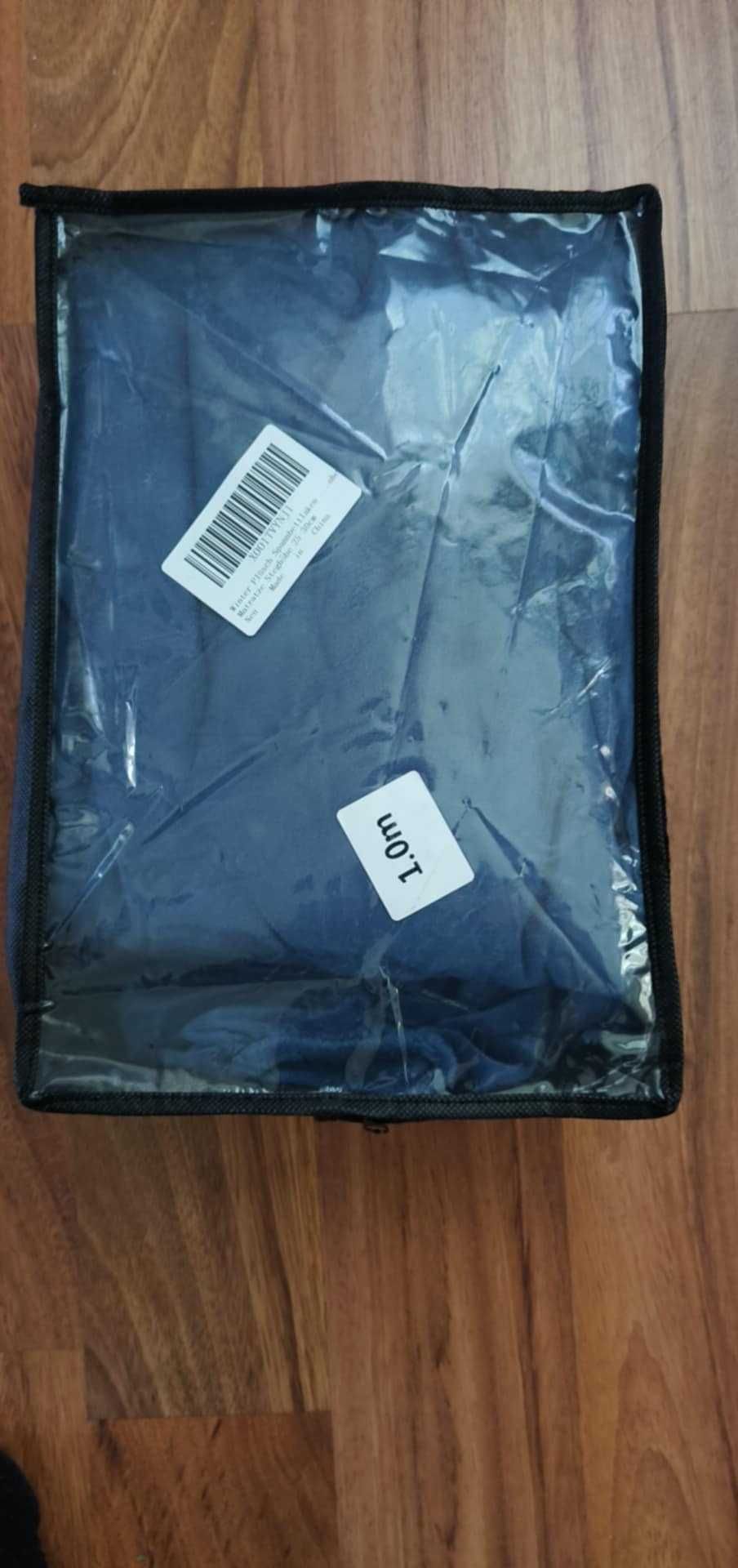 Prześcieradło Velvet z gumką Niebieski rozmiar 100x200