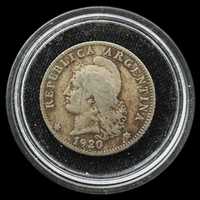 Moeda de 20 Centavos - 1920 - Argentina