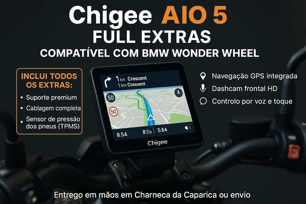 Chigee AIO 5 BMW Full Extras – Tecnologia, Estilo e Segurança Num Só