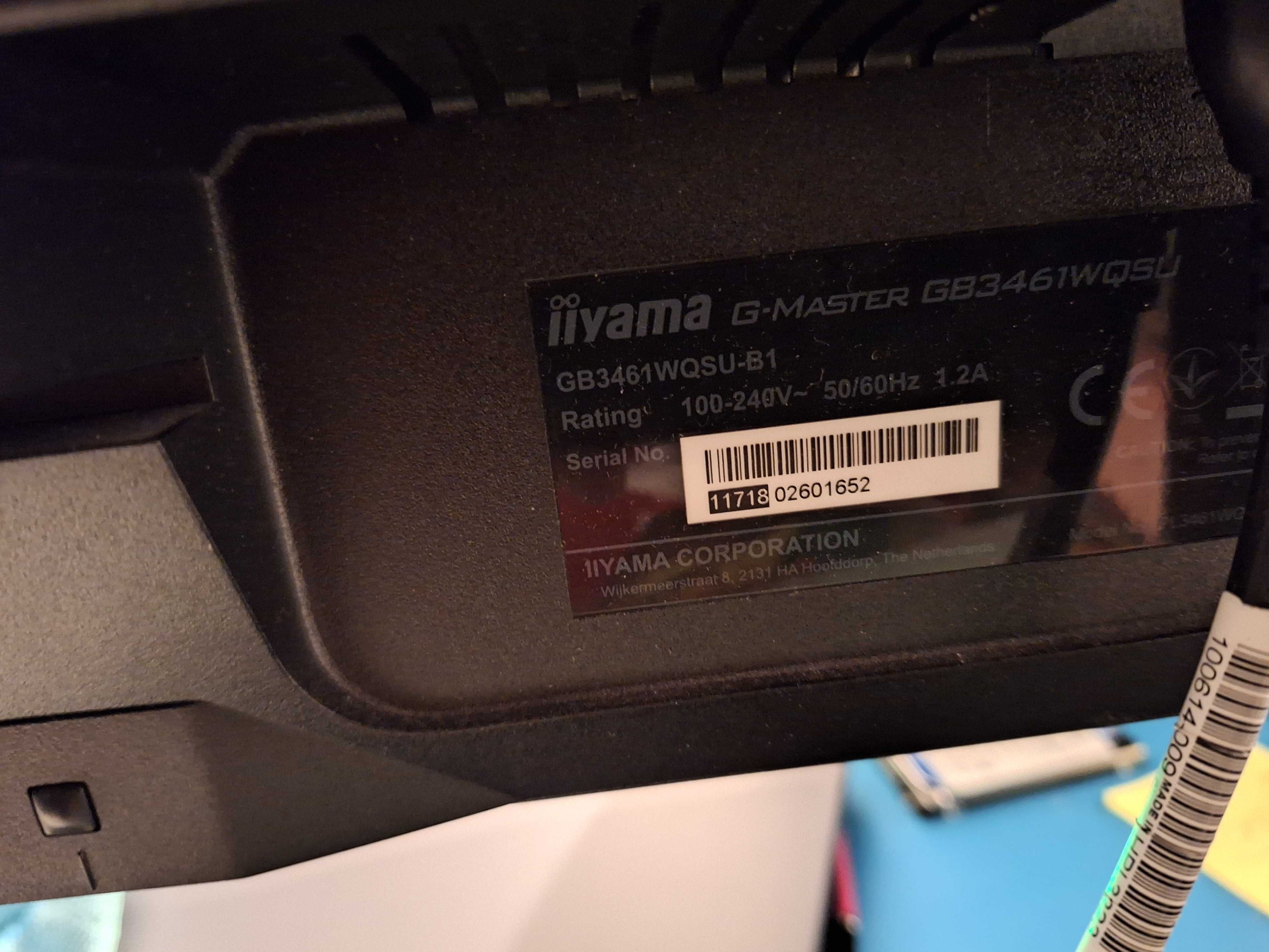 Monitor iiyama G-Master GB3461WQSU Red Eagle