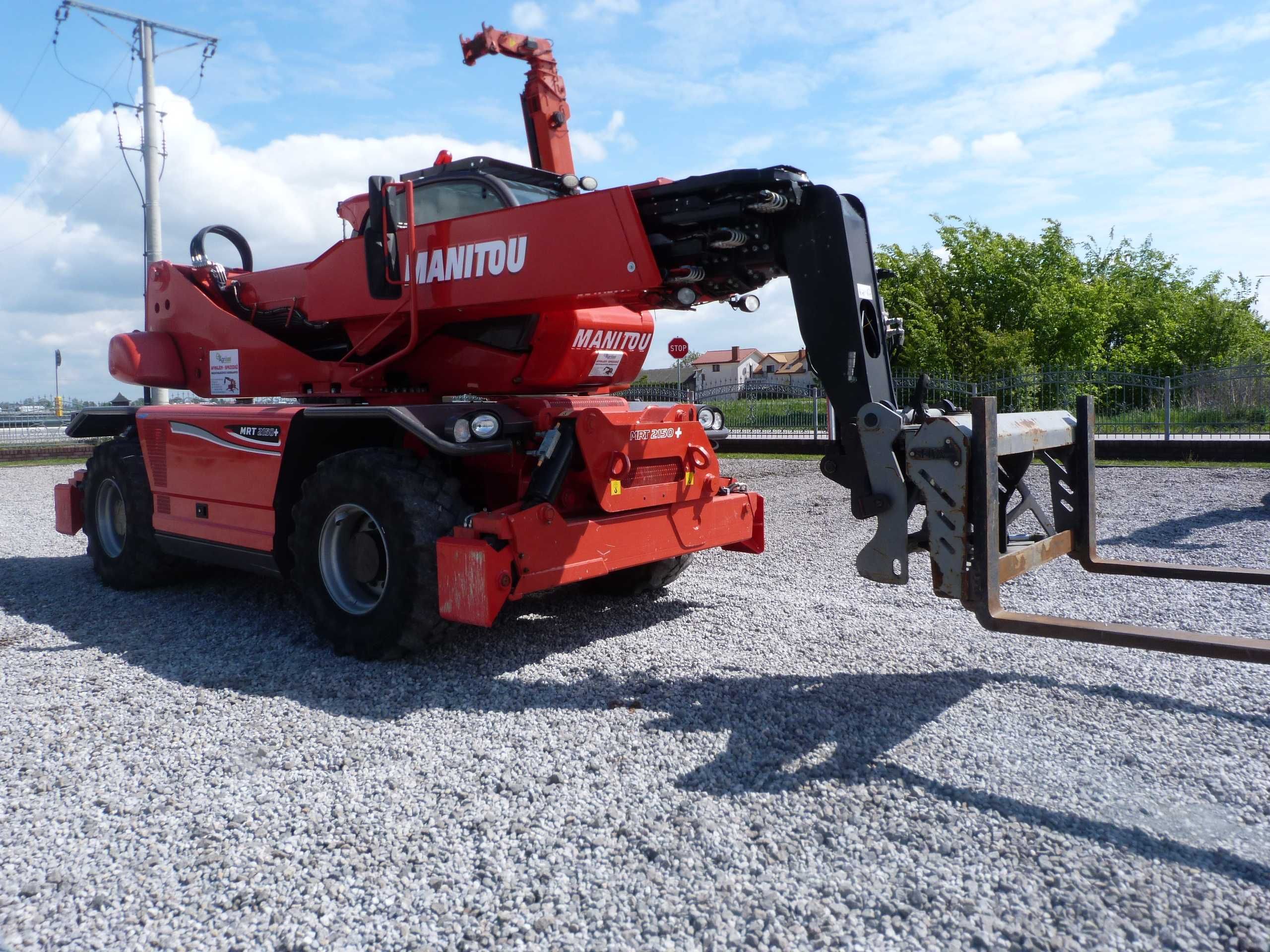 Ładowarka Teleskopowa Manitou MRT 2150 Rok 2019 Ważne UDT