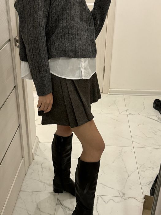 Шкіряні жіночі чоботи