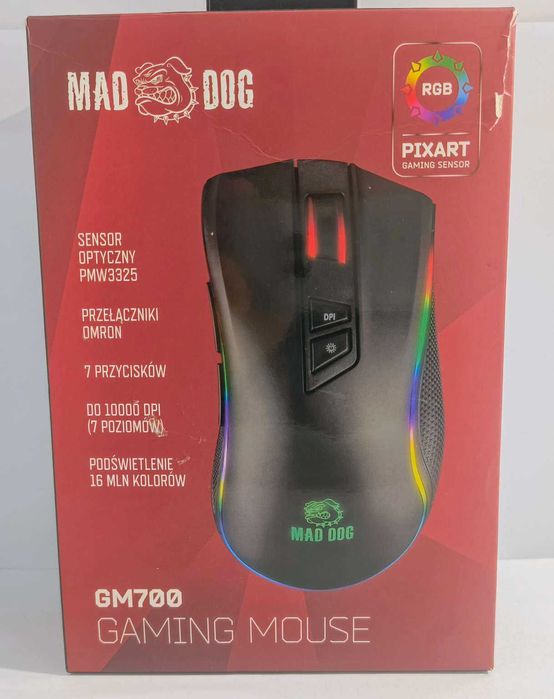 Mysz gamingowa Mad dog GM700
