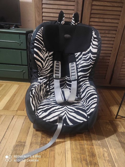 Автокрісло сидіння дитяче Britax Romer King Zebra