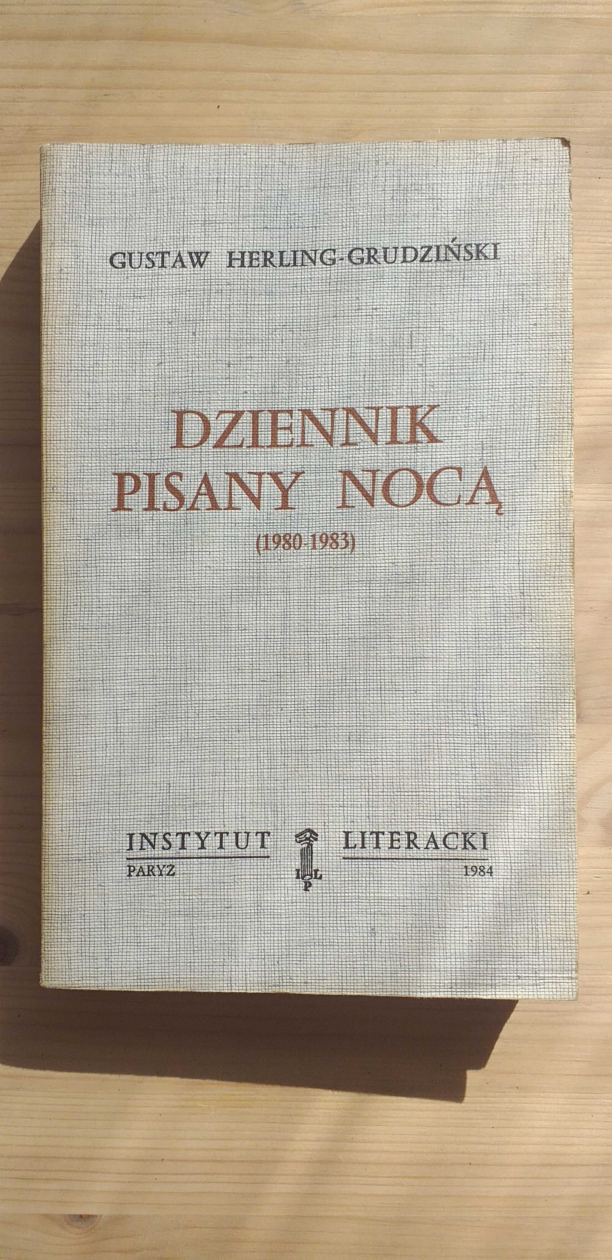 Gustaw Herling-Grudziński, Dziennik pisany nocą (1980 - 1983)