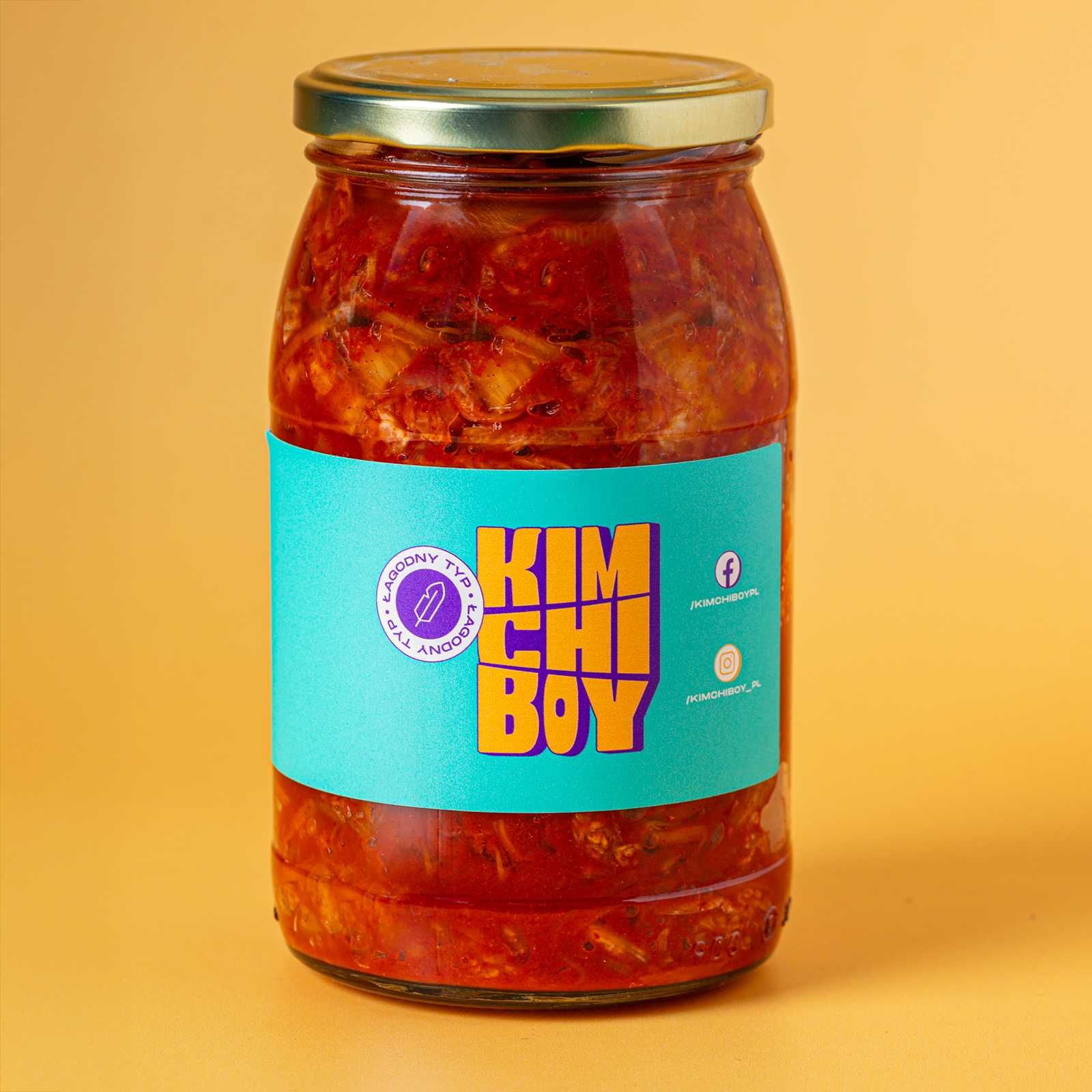 Kimchi oryginalne 900ml domowe łagodne