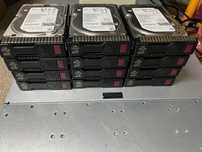 Lote 12x HP SATA DS 3.5 LFF 4TB para Gen9 / Gen10