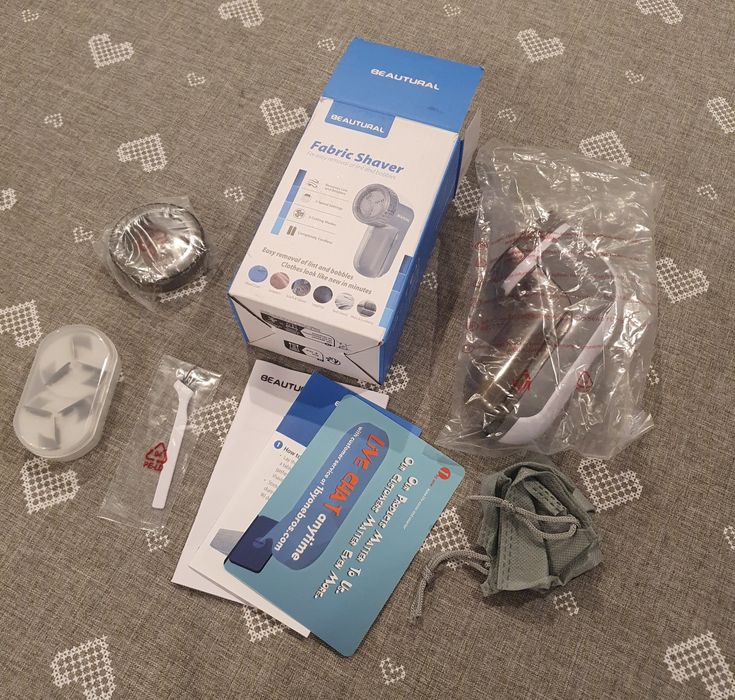 BEAUTURAL Golarka do tkanin i usuwania kłaczków,