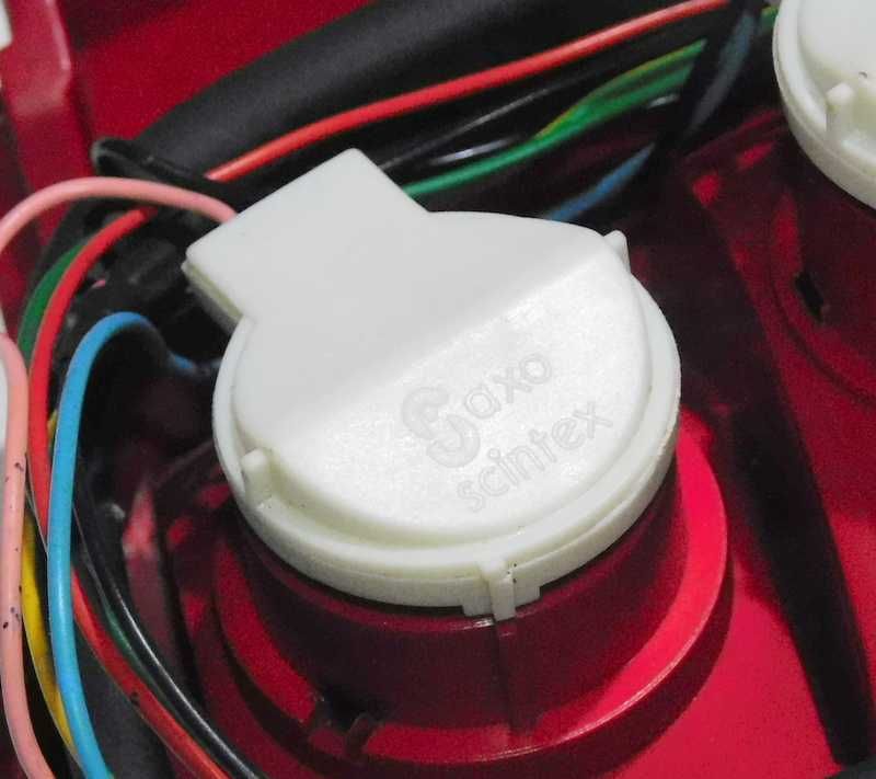 Lampa tylna tył Microcar Dynamic Mc1 Mc2 PRAWA + wkład + żarówki BDB