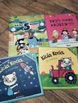 Książeczki, bluey, kicia kocia, królewny