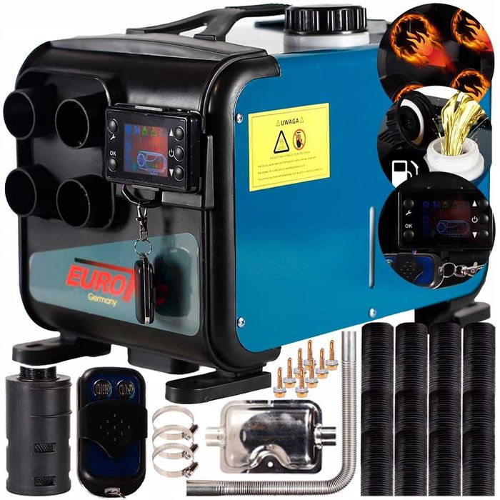 Nagrzewnica  Dmuchawa Olejowa Ogrzewanie Webasto   9.8 KW 12V 24V 230V