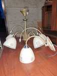 Żyrandol kinkiet i lampa