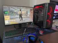 Zestaw komputerowy do gier LED24' i5 9400/16gb/GTX1660/1tb m.2/Dowóz