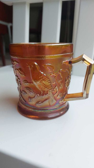 Caneca de vidro "Carnival Glass"
