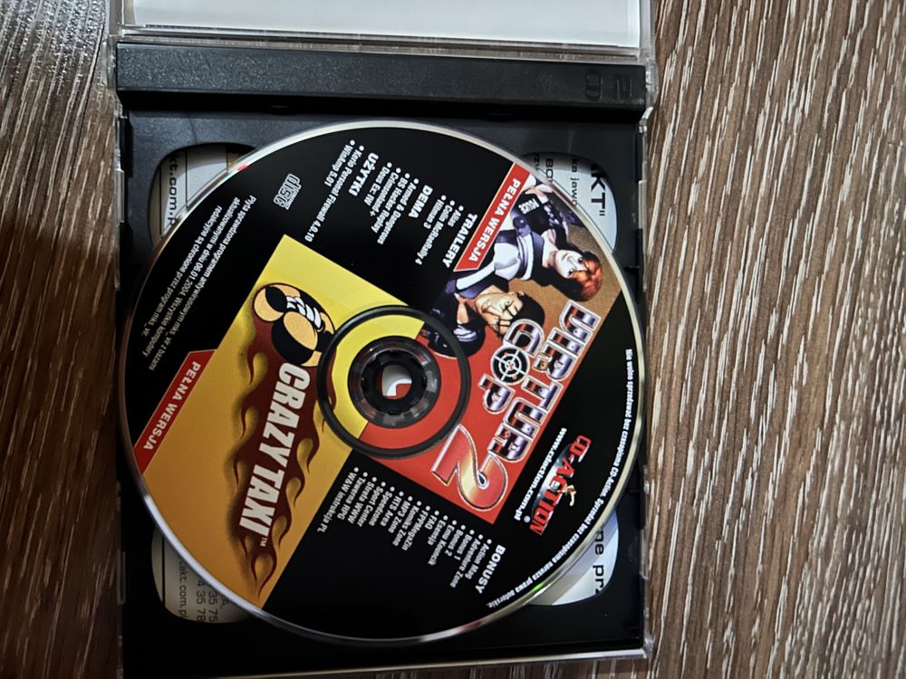Wizards Virtua Cop 2 Crazy Taxi CD Action