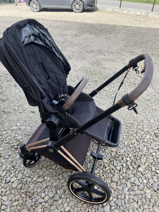 Wózek Cybex Priam Rose Gold Deep Black