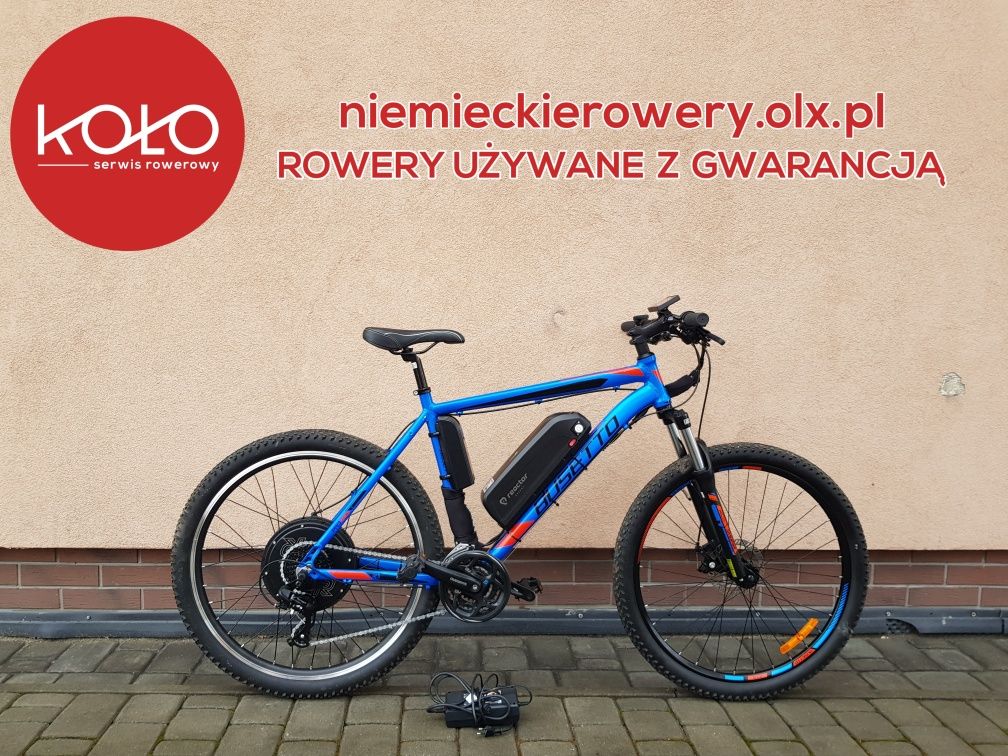 Rower górski MTB elektryczny BUSETTO koła 27,5 aluminium GWARANCJA