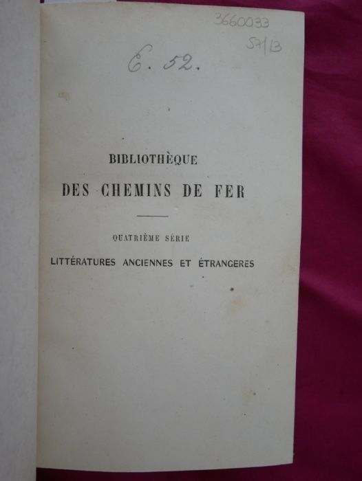 Puschkine, Alexandre. La Fille du Capitaine, Paris, Librairie de L Hac