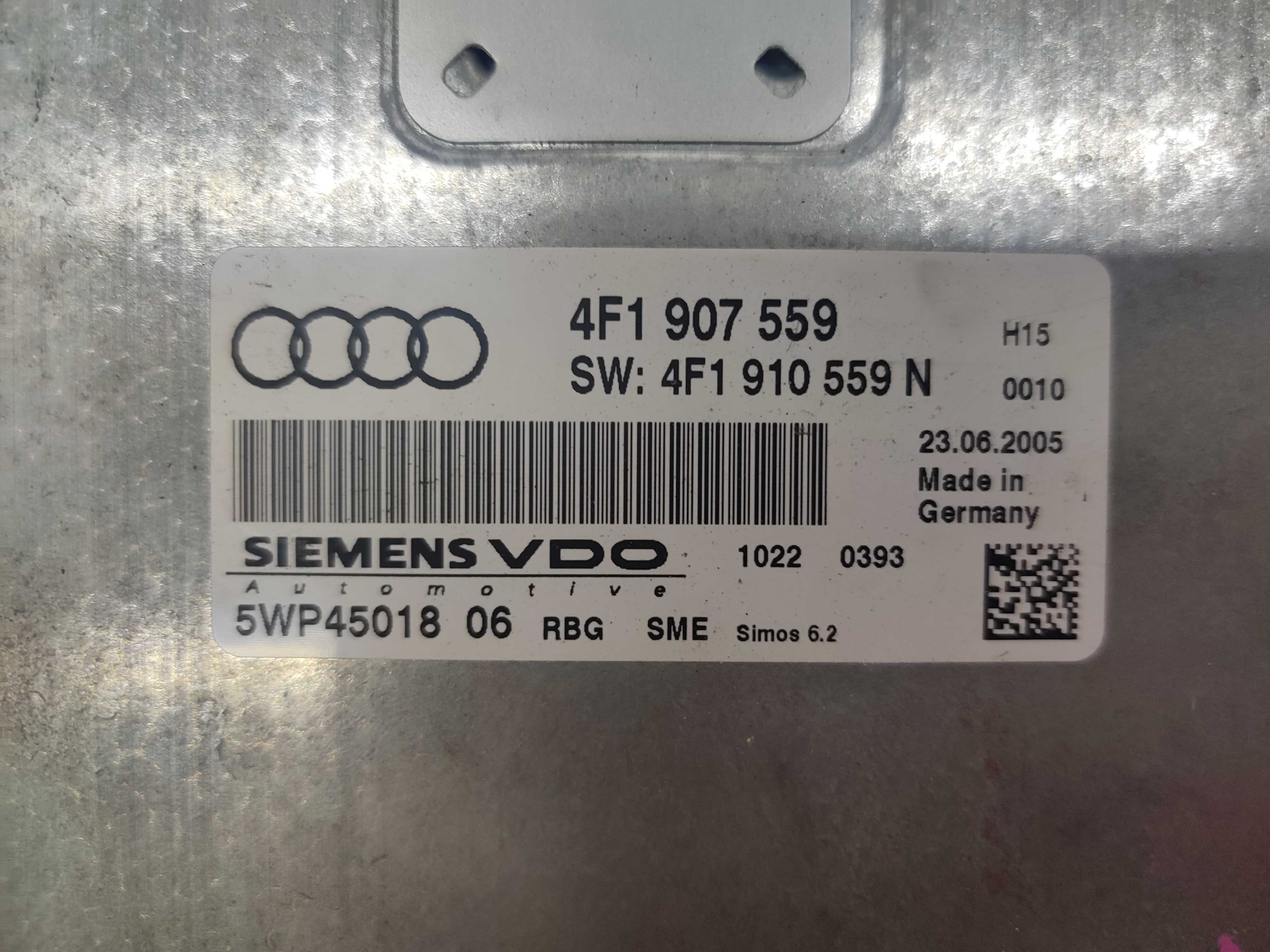 Audi A6 C6 3.2 Komputer Sterownik Silnika