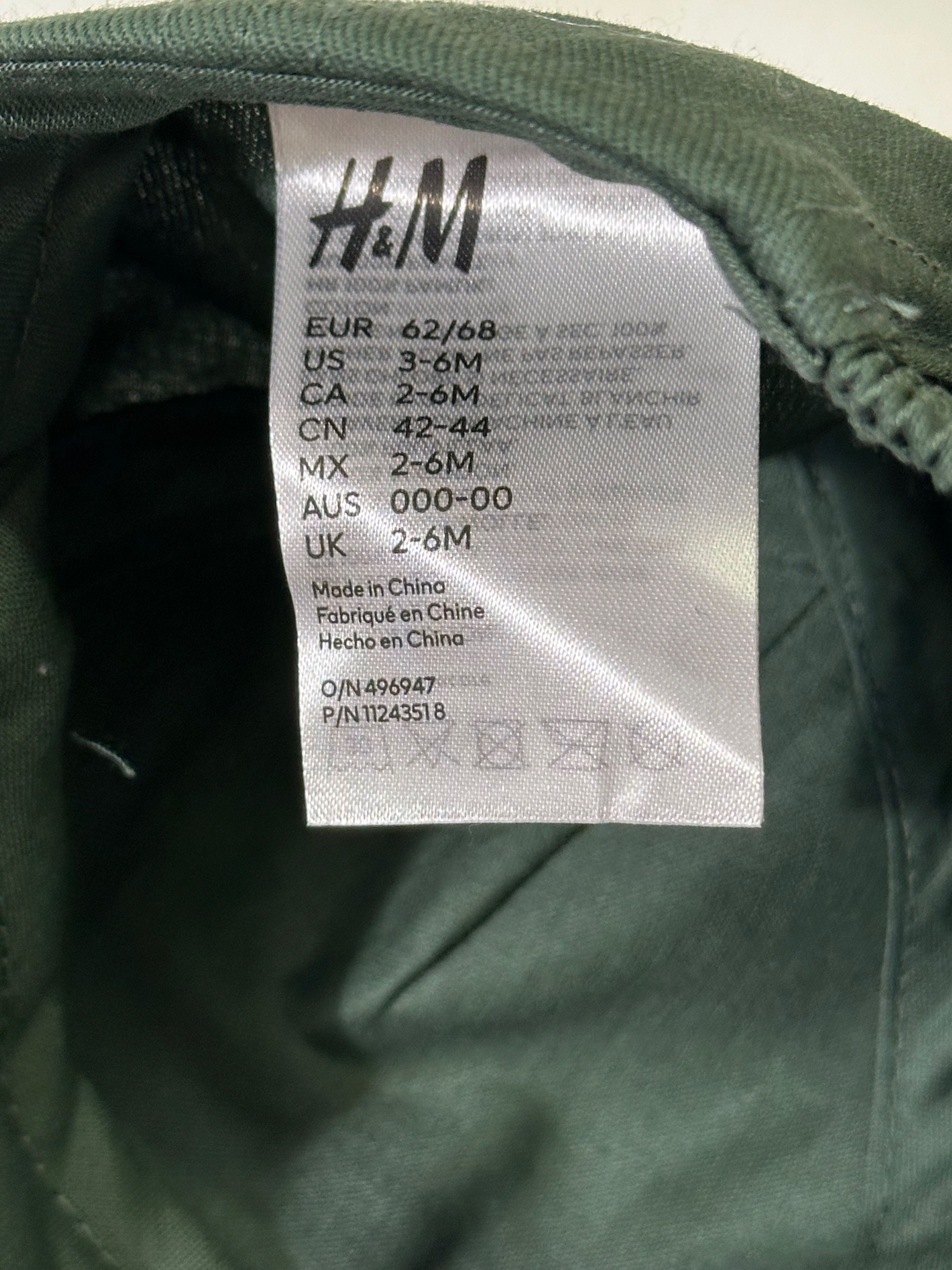 Czapka H&M dla dziecka niemowlaka rozmiar 62/68 LA CALIFORNIA / NOWA