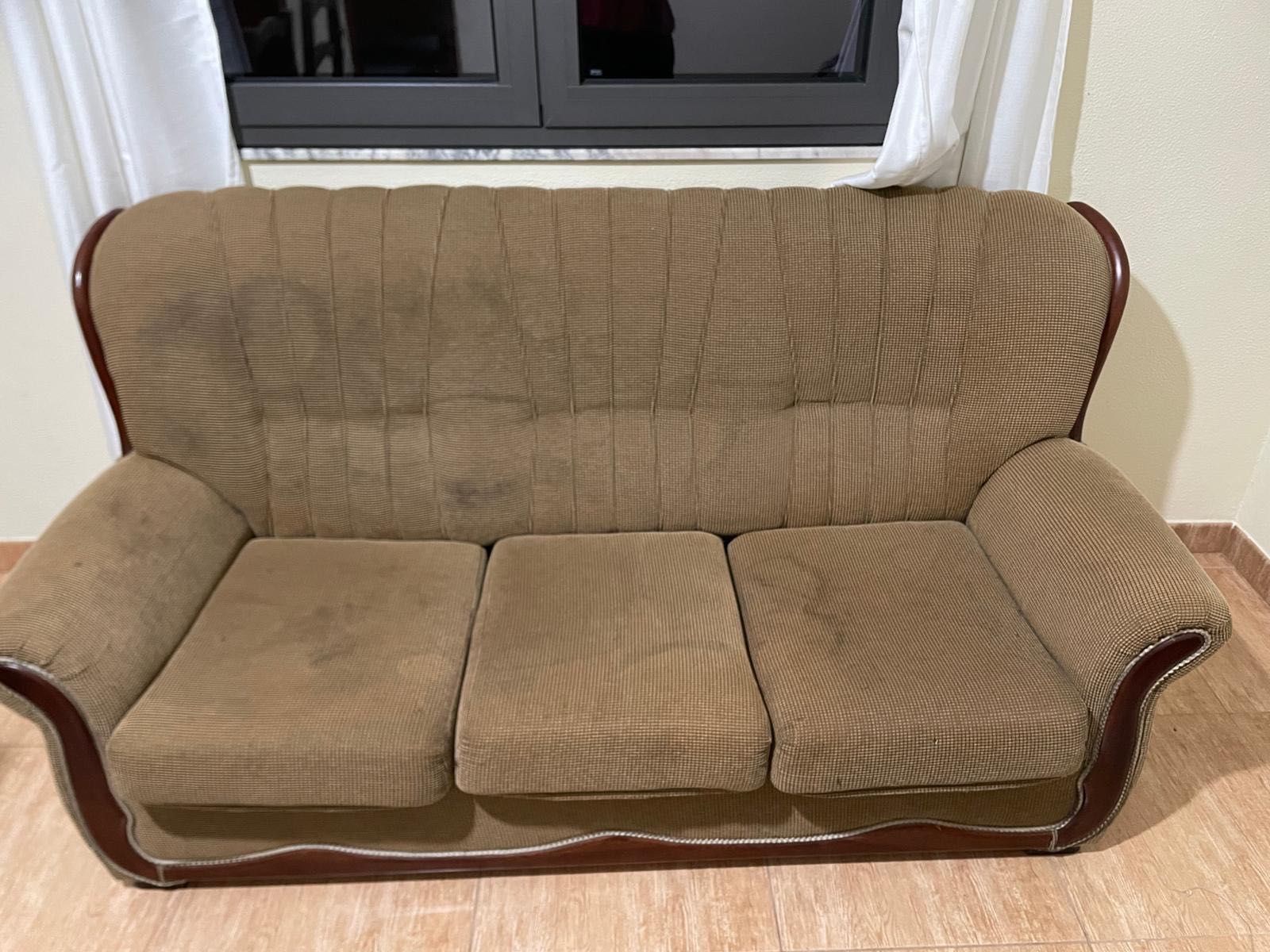 Sofá cama com colchão