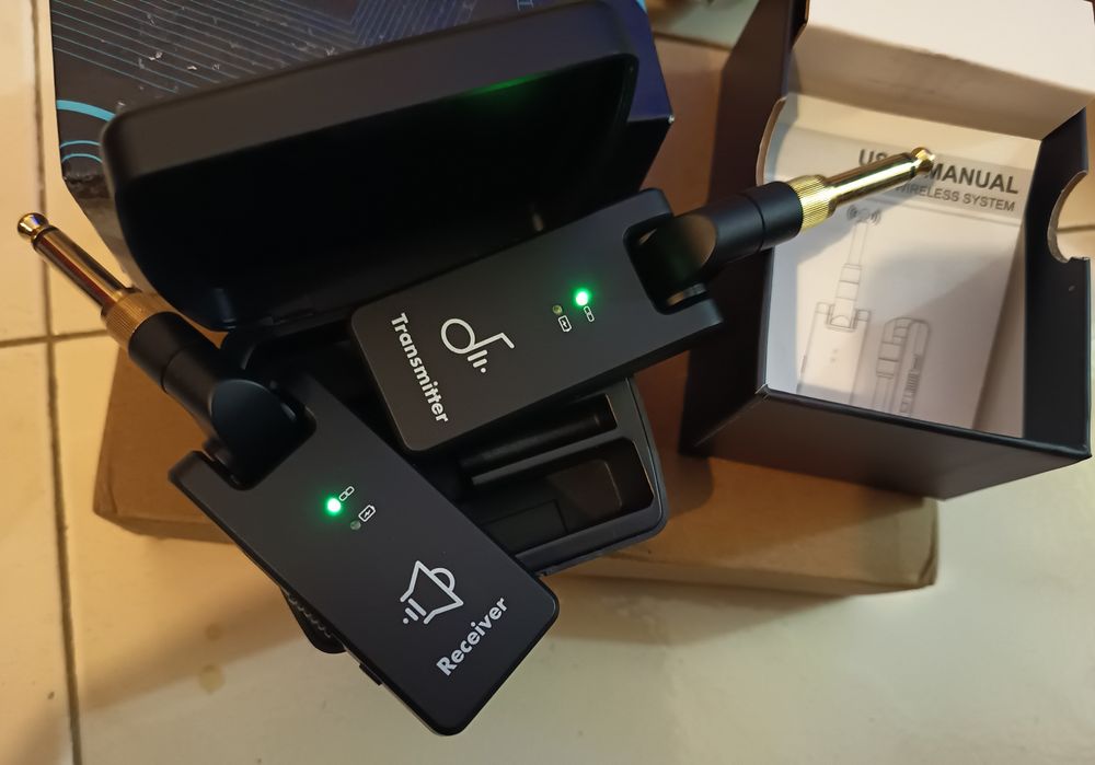 M vave Sistema de guitarra sem fio 2.4g