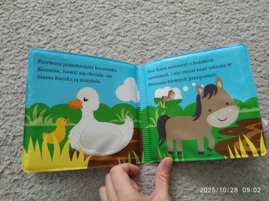 Ksiązeczka do kąpieli, dla niemowlaka