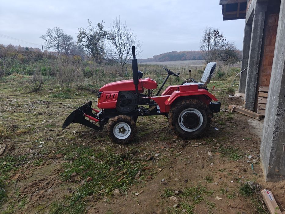 Ciągnik japoński chiński. Glebogryzarka 120cm mini traktor