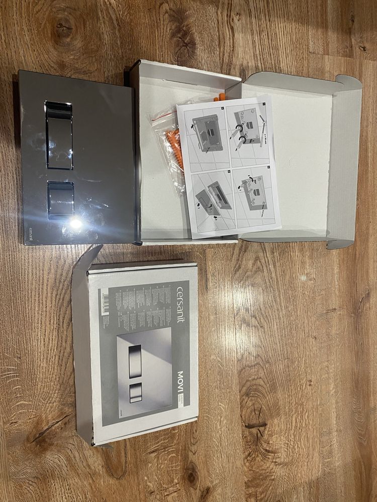 Przyciski NOWE wc cersanit movi chrome gloss