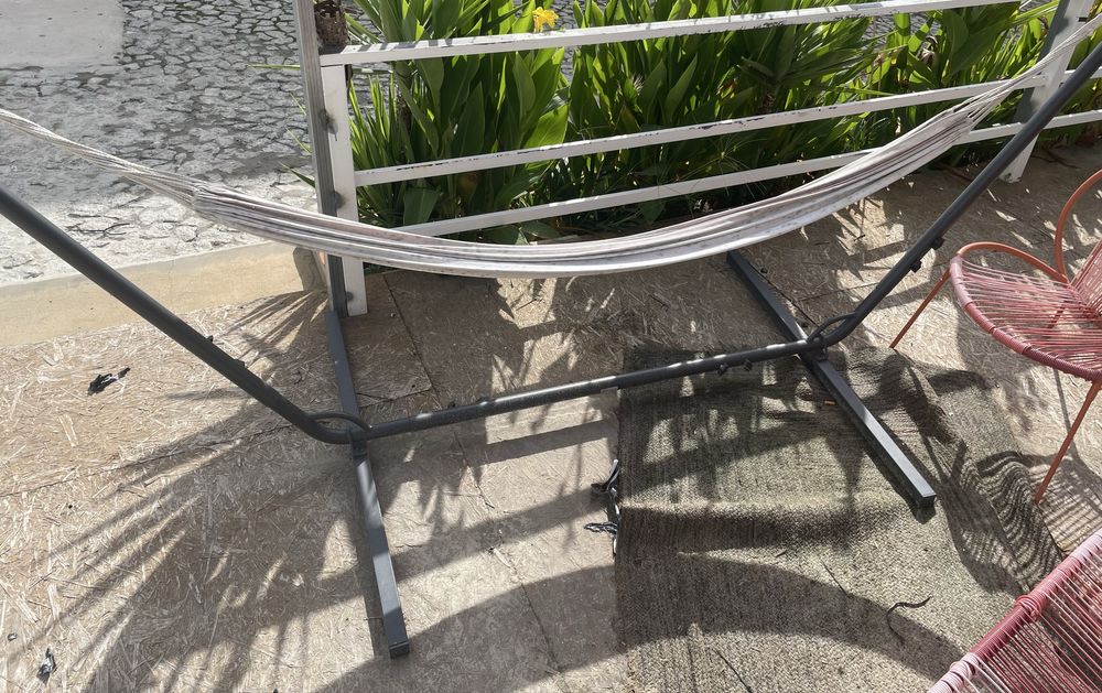 Suporte Metálico para rede descanso