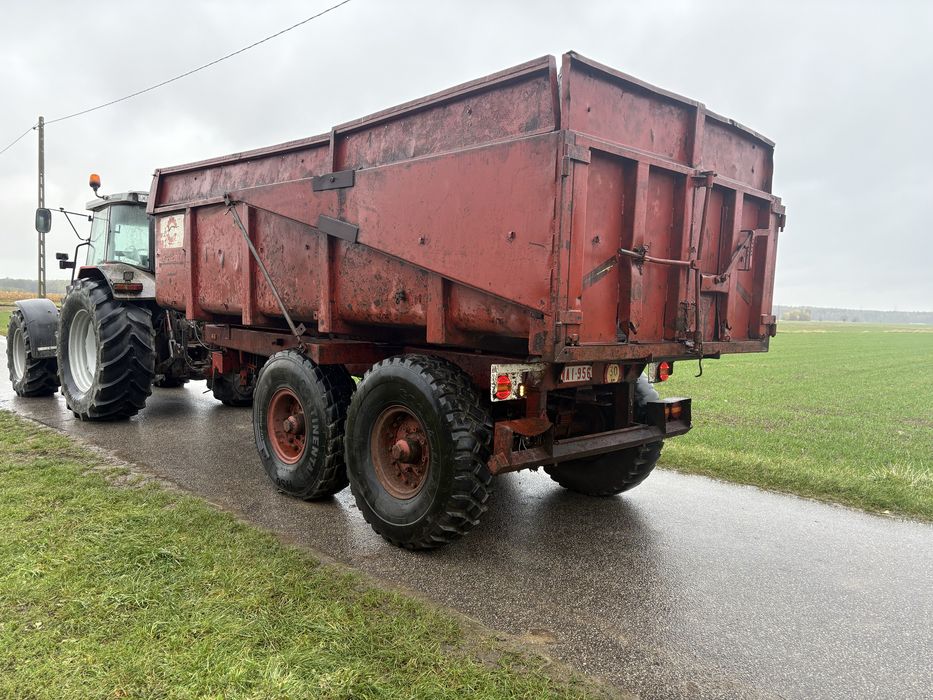Przyczepa skorupowa wywrotka tandem 10/12t