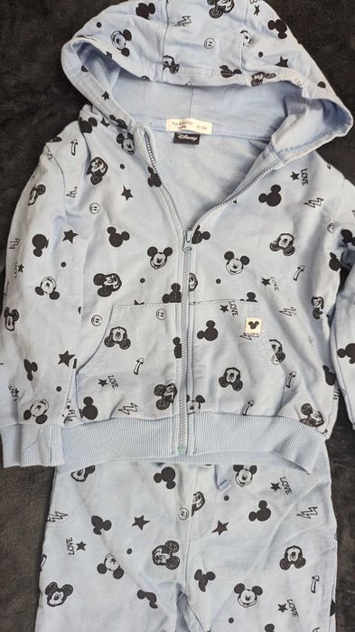 Dresy 92 miki niebieskie