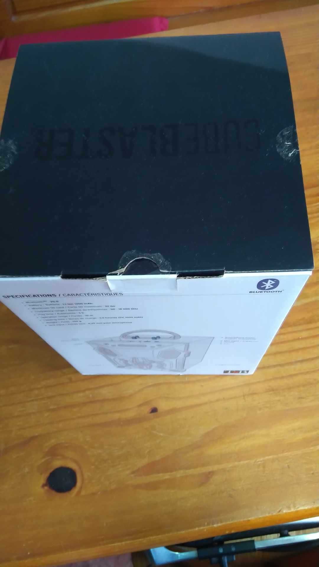 Coluna CubeBlaster TnB Bluetooth speaker NOVA