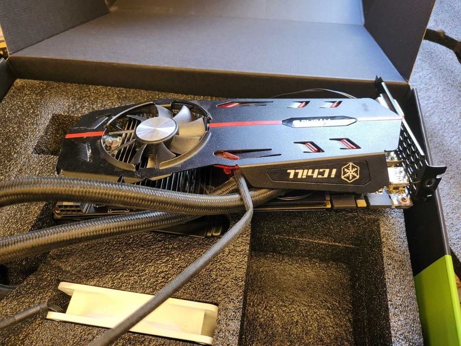Karta Graficzna Chłodzenie Wodne Inno3D GeForce GTX 1070 IChill Black