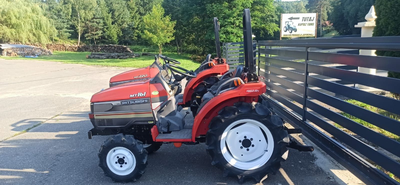 Traktorek japoński Mitsubishi Mt 220