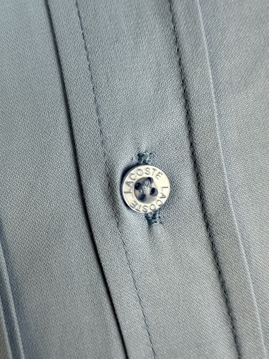 Koszula Lacoste Niebieska męska długa