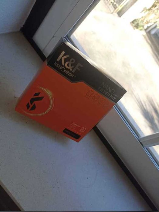 Kit Filtros Magnéticos K&F Concept 4-em-1 – UV, CPL e ND1000 (77mm)