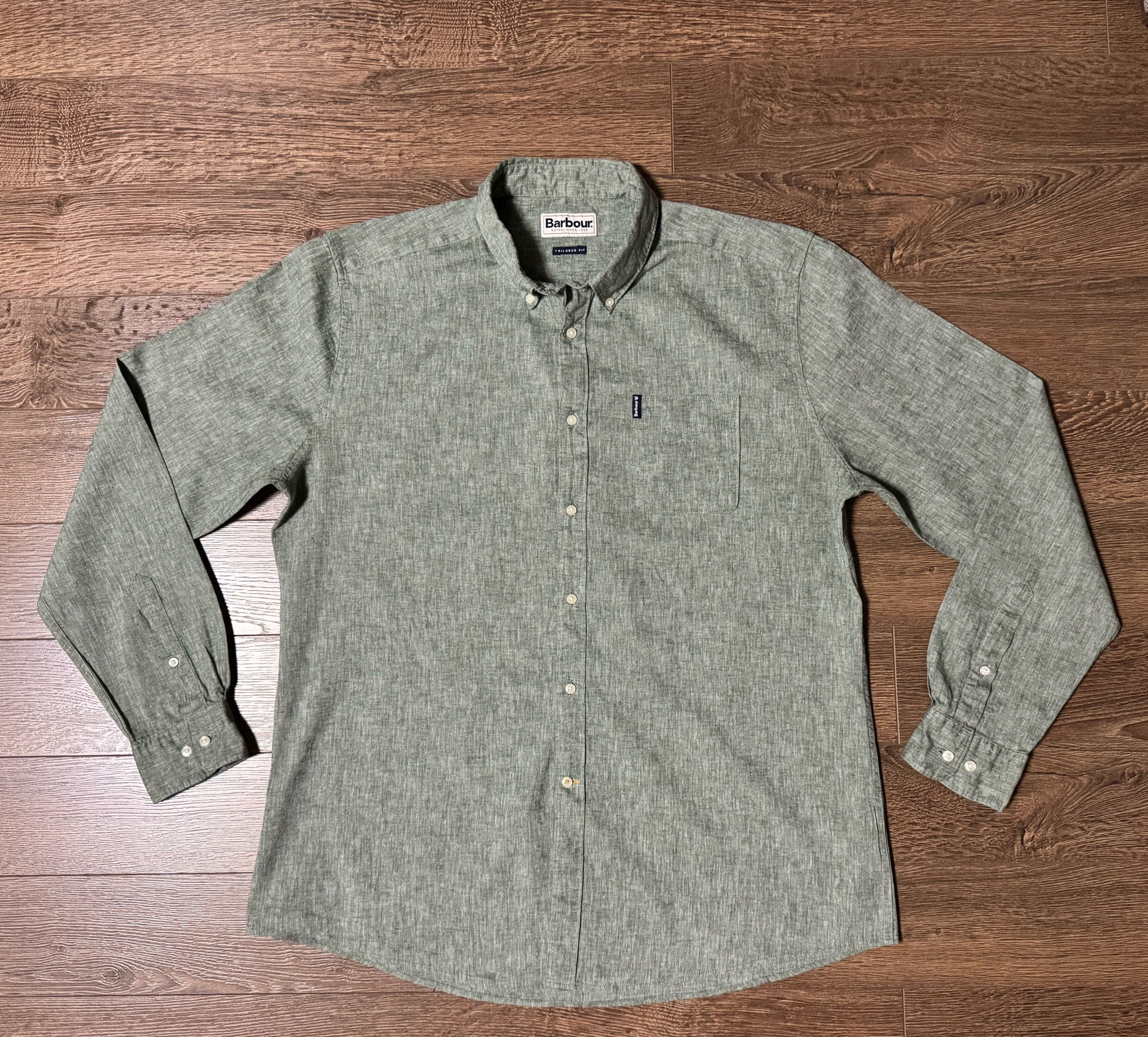 Льняная рубашка Barbour .
