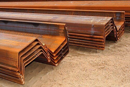 Grodzice stalowe / Larseny Gu 16N / Ścianki szczelne