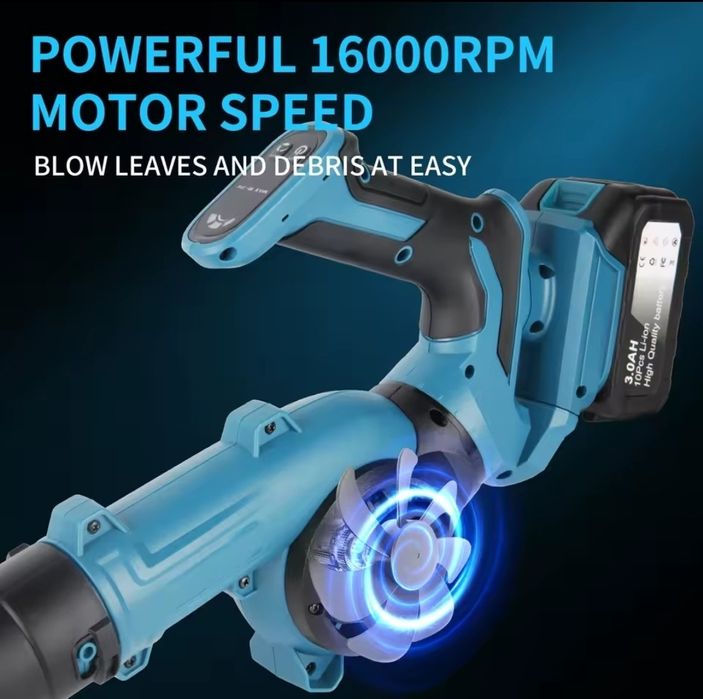 Super Soprador de folhas com 2 baterias Promoção