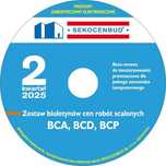 Biuletyny Scalone Sekocenbud BCA, BCD, BCP CD 2 kw 2025 CD
