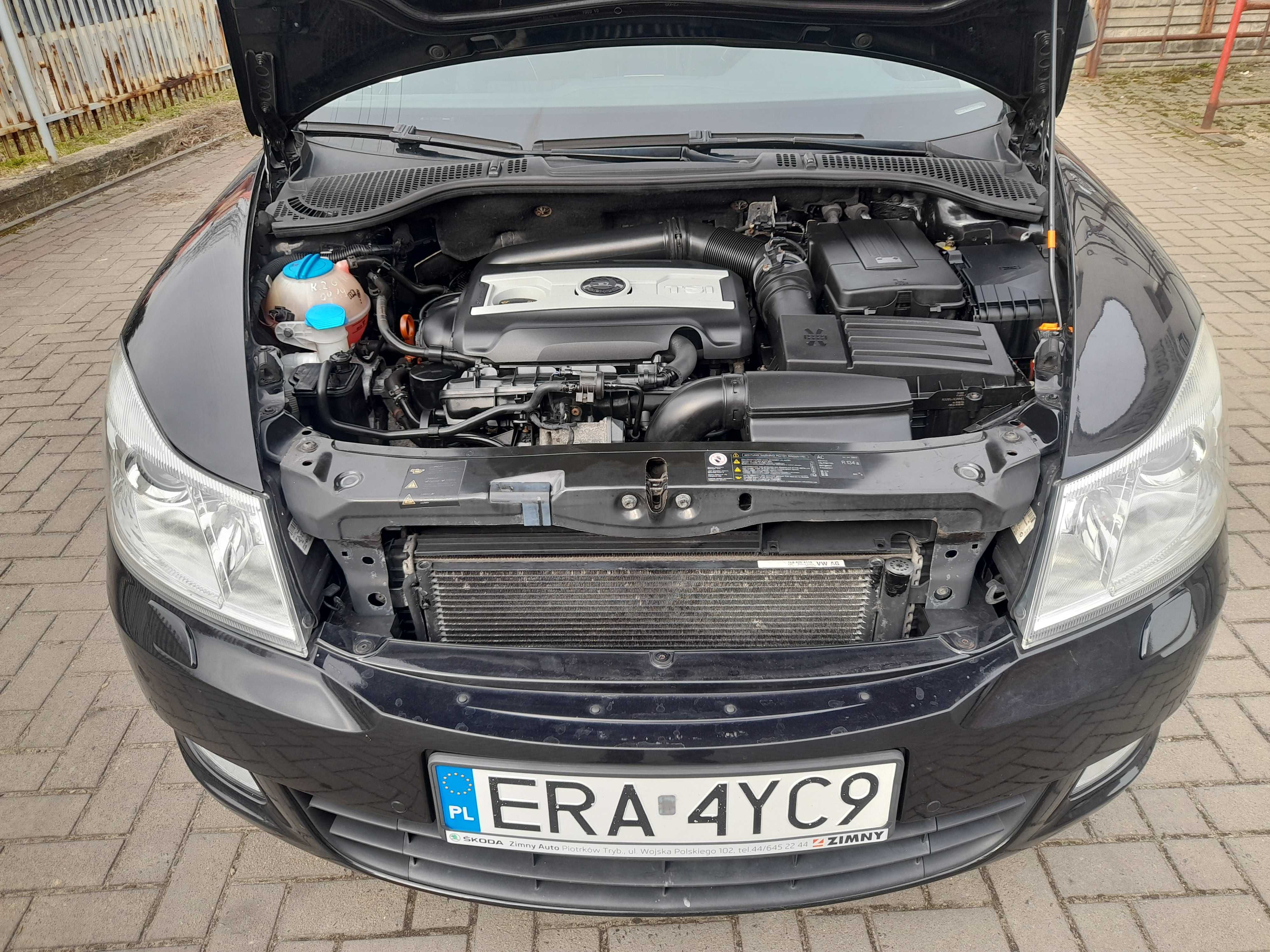Skoda Octavia 2 lift 1.8 tsi 160 KM 2010r salon Polska ważne opłaty